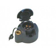 DUGALJ 7p. műanyag + stecker aljzat