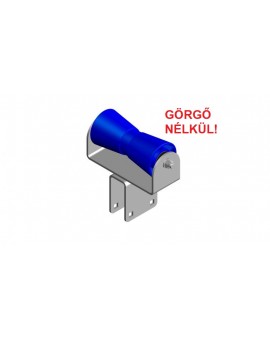 Görgőtartó kpl. 8" görgő nélkül