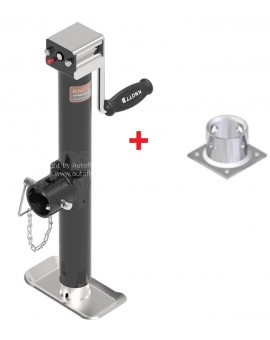 TÁMASZTÓLÁB tekerős TTL-57+csatl.cső